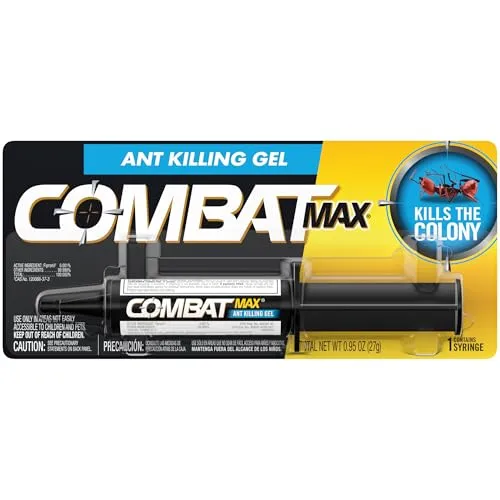 Combat Ant Killing Gel, Indoor and Outdoor Use, 27 Gram, Fast-Acting