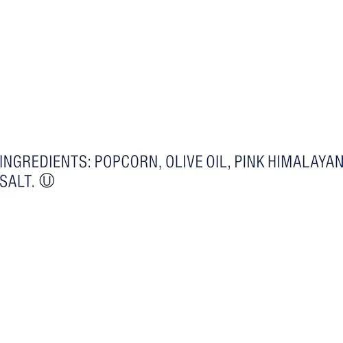 SkinnyPop Himalayan Pink Salt Olive Oil Popcorn, Whole Grain Snacks, 7.5 oz