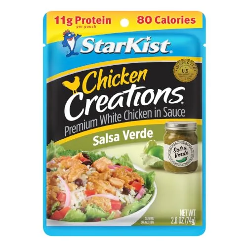 StarKist Chicken Creations Salsa Verde, 2.6oz Pouch, 1-Pack