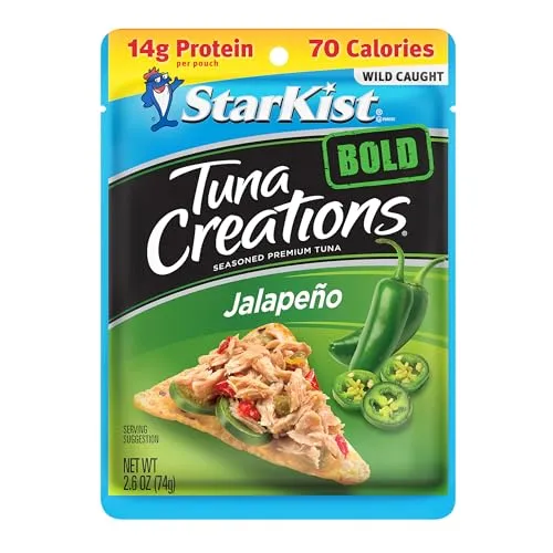 StarKist Tuna Creations BOLD Jalapeño, 2.6oz Pouch, 1-Pack