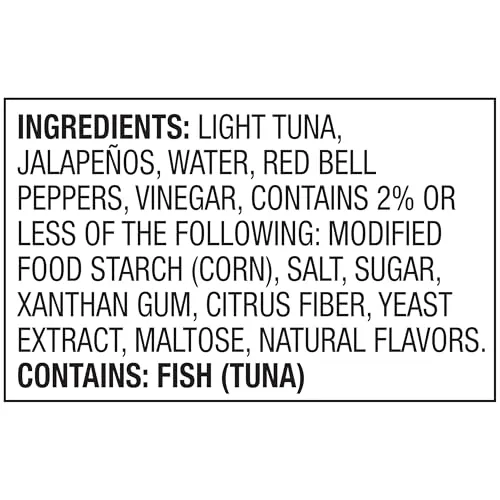 StarKist Tuna Creations BOLD Jalapeño, 2.6oz Pouch, 1-Pack