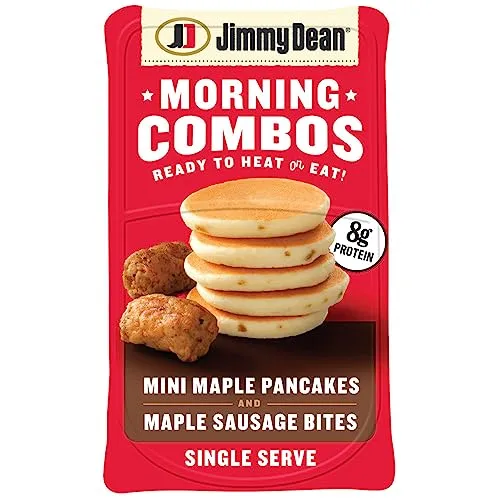 Jimmy Dean Morning Combos, Mini Maple Pancakes And Maple Sausage Bites, 3.27 Oz