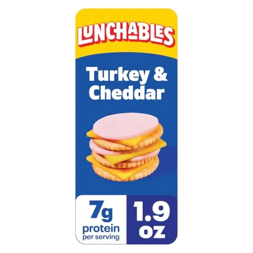 Lunchables Value Pack, Turkey & Cheddar, 1.9 oz Pack