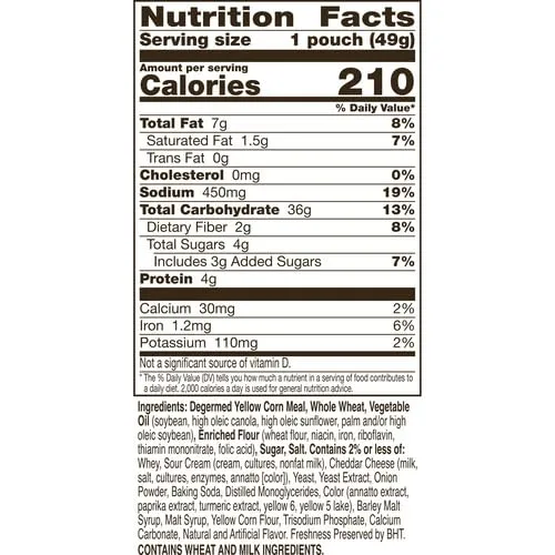 Chex Mix Cheddar Snack Mix, 4.5 oz
