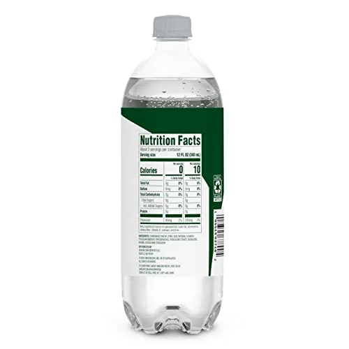 Amazon Fresh, Diet Tonic Water, 33.8 Oz (Pack of 2)