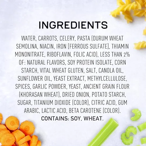 Gardein Plant-Based Chick'n Noodl' Soup, Vegan, 15 oz.