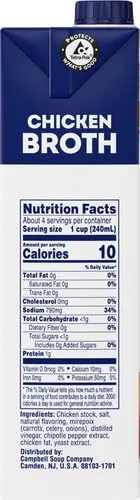 Swanson Spicy Chicken Broth, 32 oz Carton (Pack of 2)