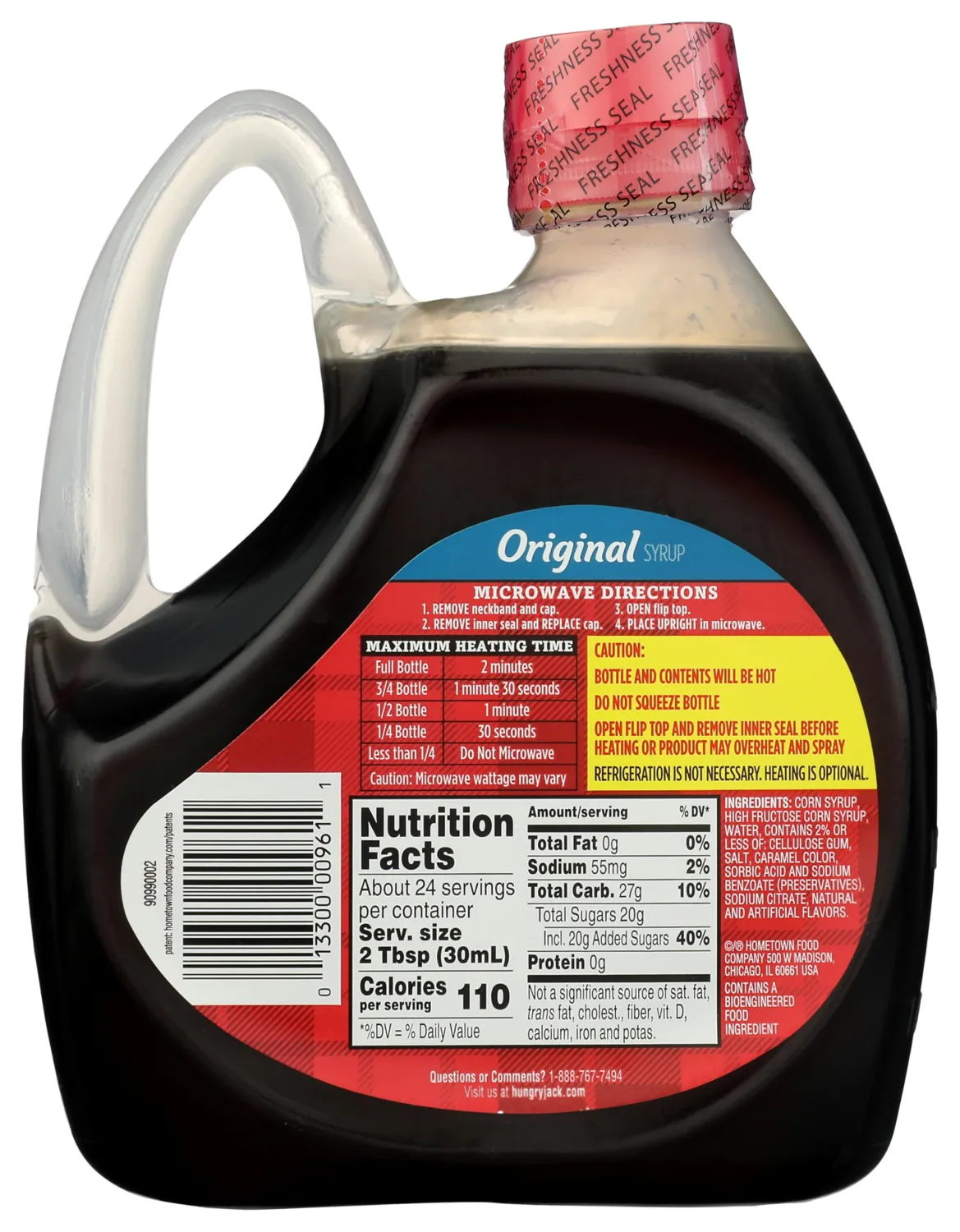 Hungry Jack Pancake Syrup, Original, 24 oz