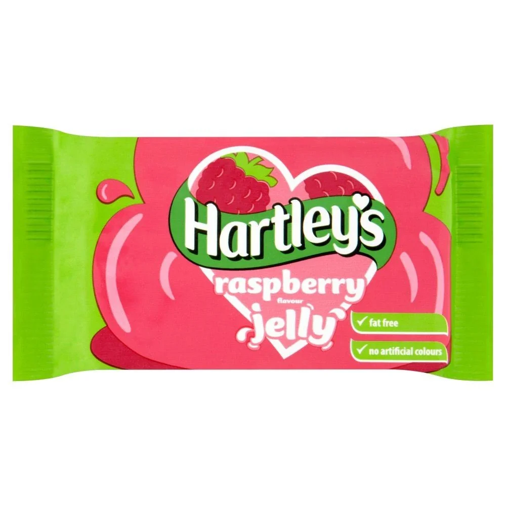Hartley's Raspberry Jelly - 135g - Pack of 4 (135g x 4)