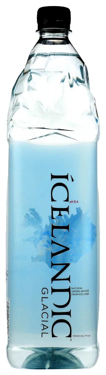 Icelandic Glacial Natural Spring Water Single Bottle, 50.7 Fl Oz