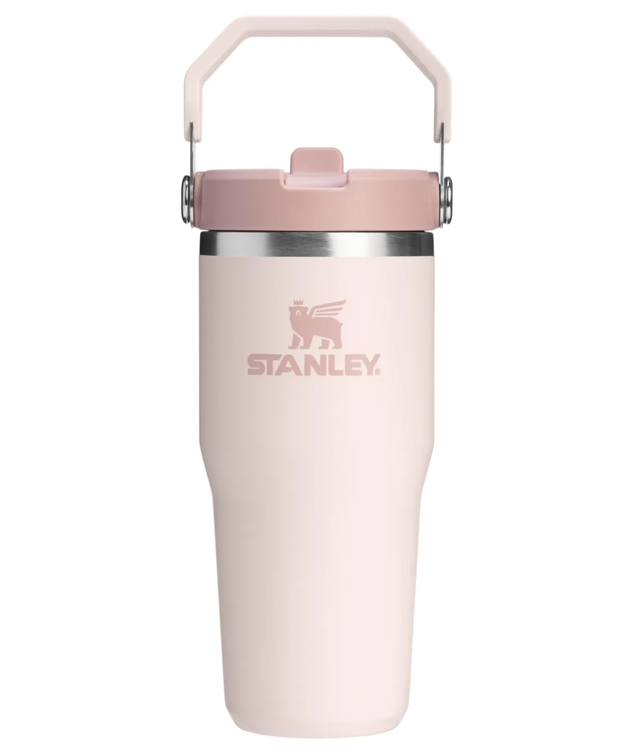 STANLEY IceFlow 2.0 Flip Straw Tumbler, 14 oz, Rose Quartz