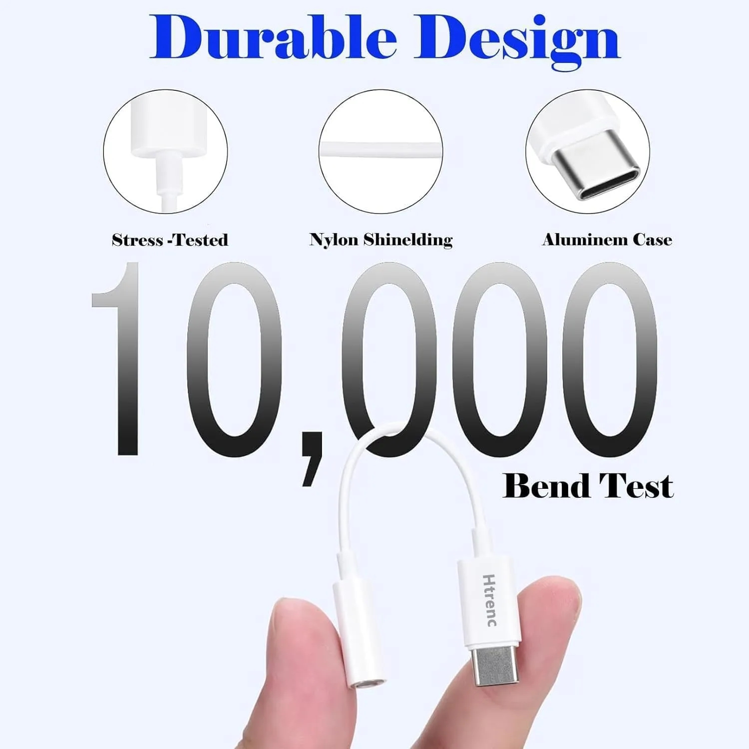 USB C to 3.5mm Headphone Jack Adapter for iPhone17/ iPhone 16/16 Pro/15/15 Pro/Pro Max/Plus, Type C Aux Audio Dongle Cable Cord Compatible with iPad, Samsung Galaxy S23/S23/S22/S21, MacBook（10 Pack）