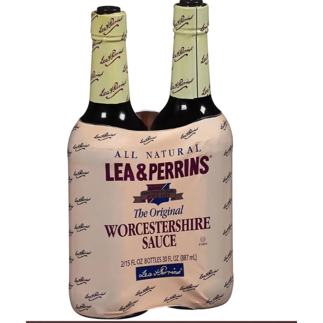 Original Worcestershire-Sauce Twin Pack, Savory Marinade & Seasoning Sauce, Gluten Free, 2 Bottles, 15 Fl Oz Each