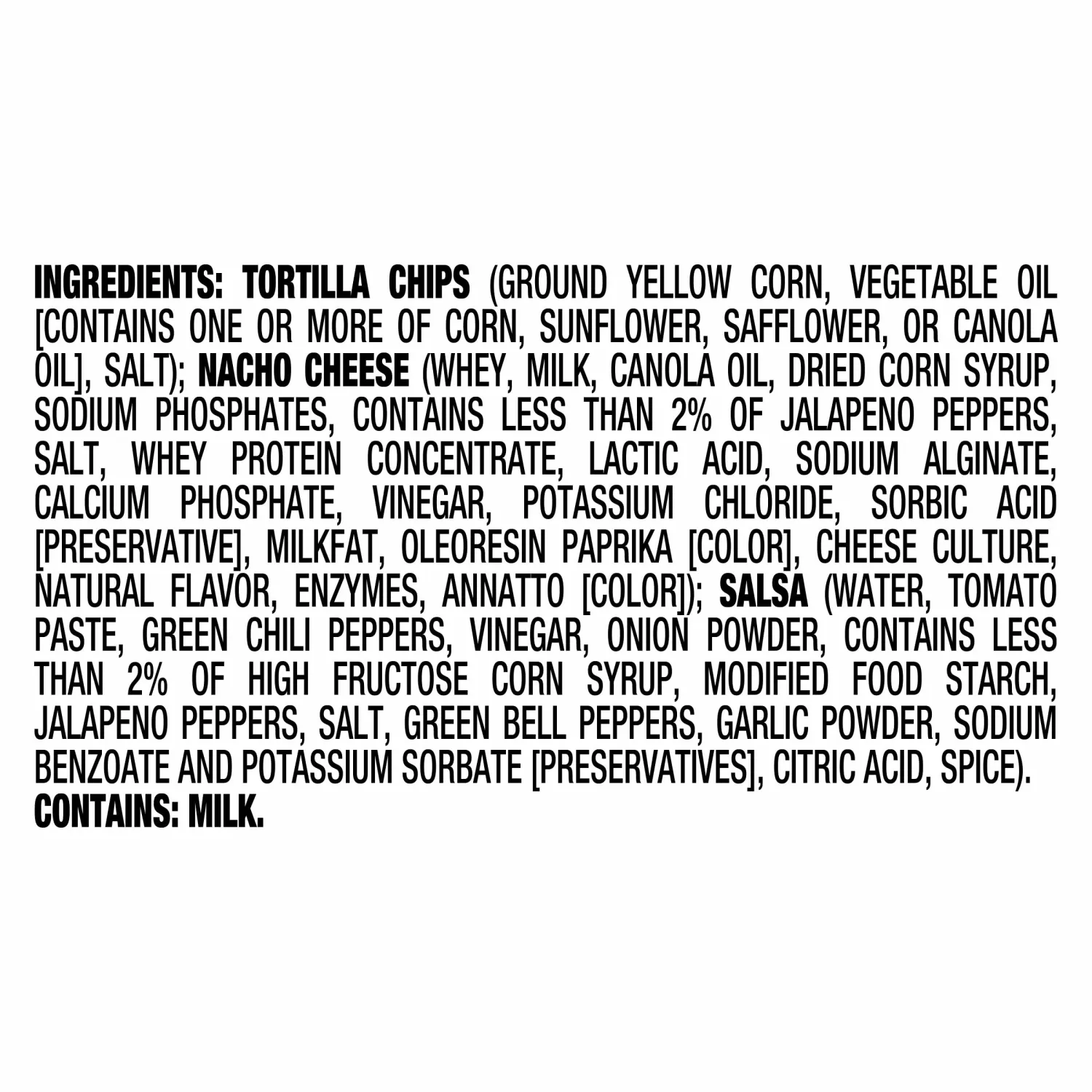 Lunchables Nachos with Cheese Dip and Salsa, 4.4 oz Pack