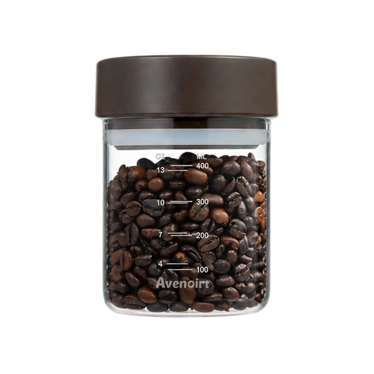 14oz Airtight Glass Storage Jar, Yogurt Container