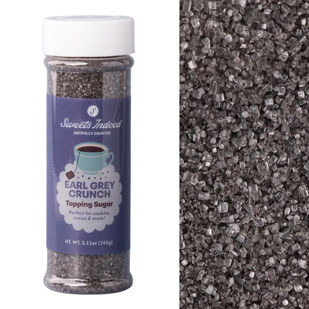 Sweets Indeed Flavored Sugar for Drinks and Baking, 5.11 ounces (Earl Grey)