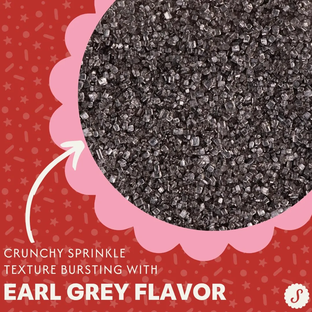 Sweets Indeed Flavored Sugar for Drinks and Baking, 5.11 ounces (Earl Grey)