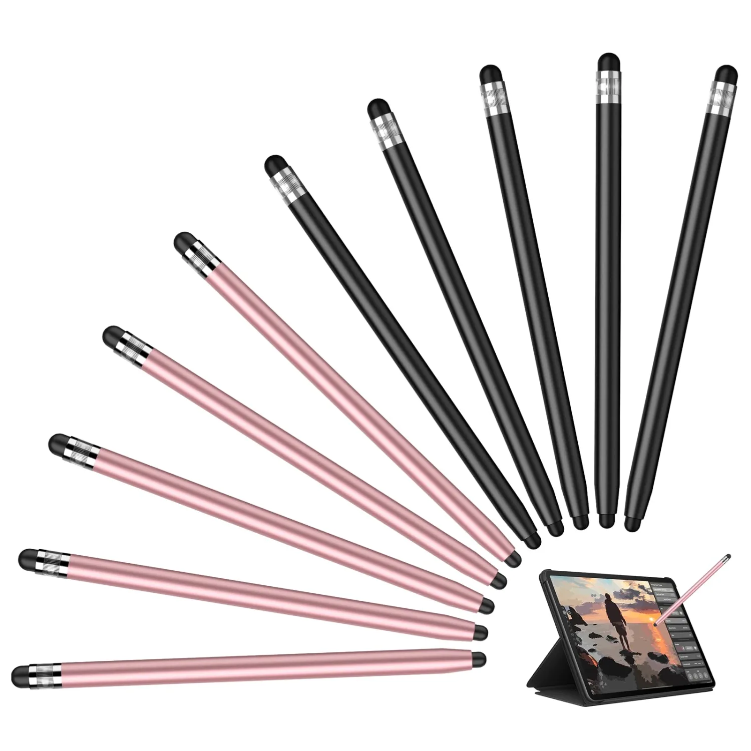 Stylus Pen for ipad Android iPhone Duo All Touchscreen, 10Pcs