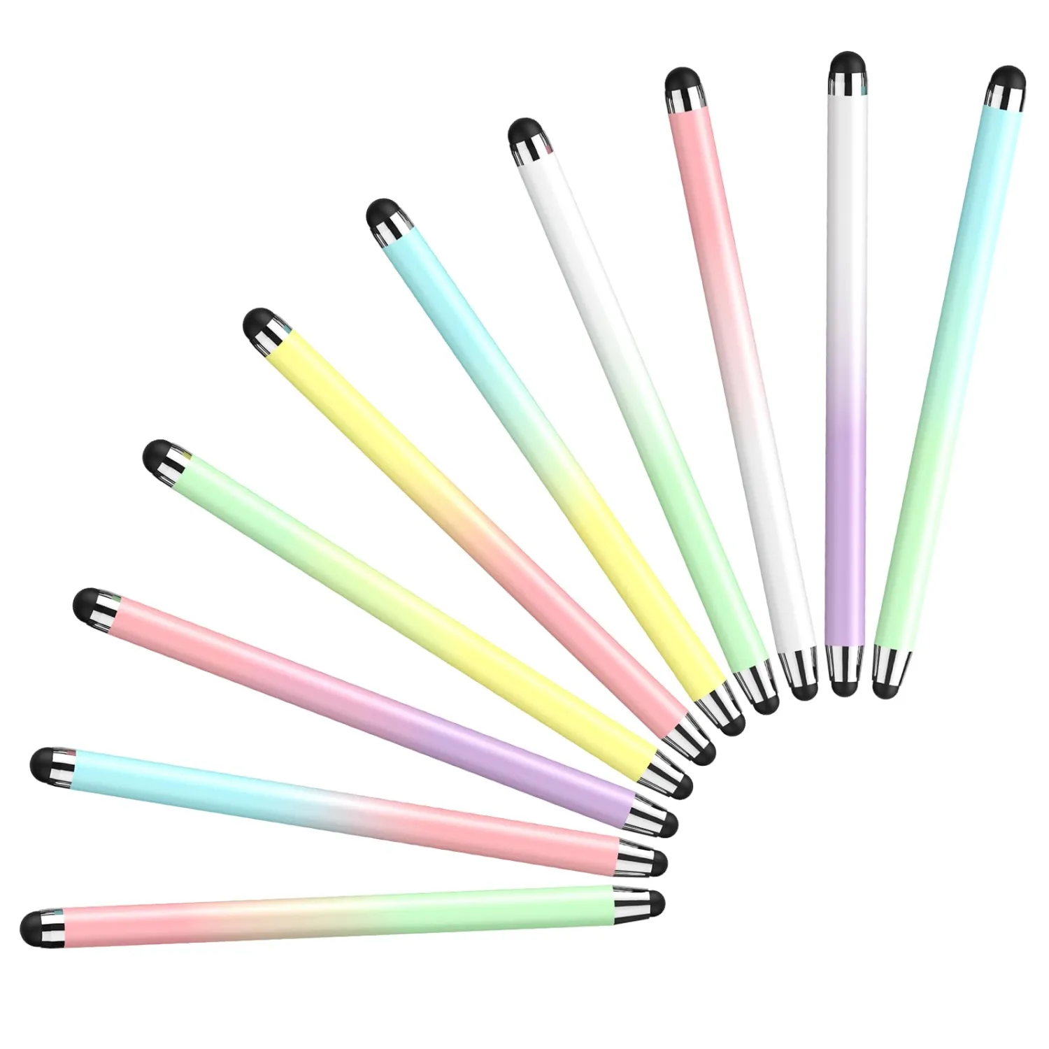 10Pcs Stylus Pen for iPad iPhone Touchscreen Android Stylists Pen