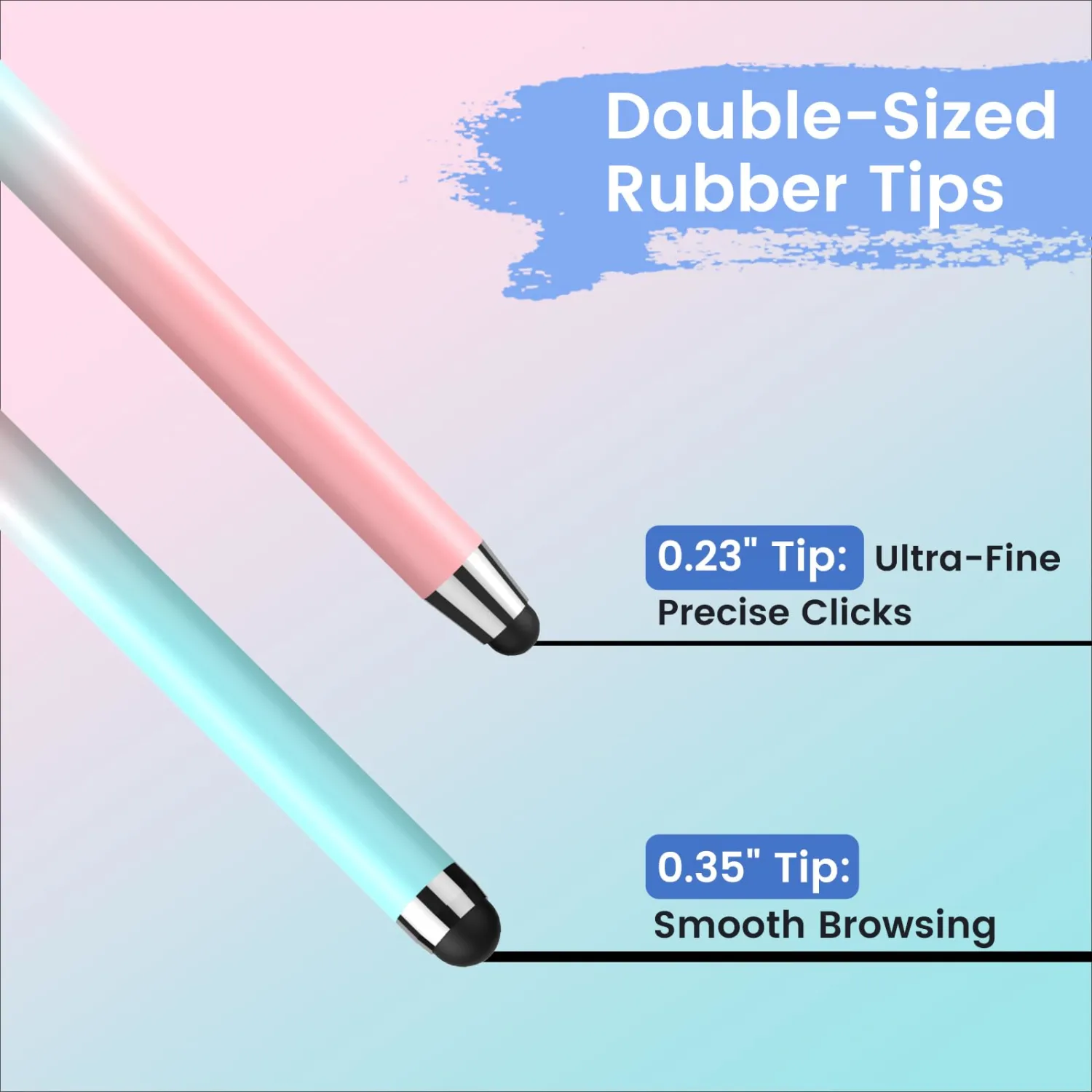 10Pcs Stylus Pen for iPad iPhone Touchscreen Android Stylists Pen