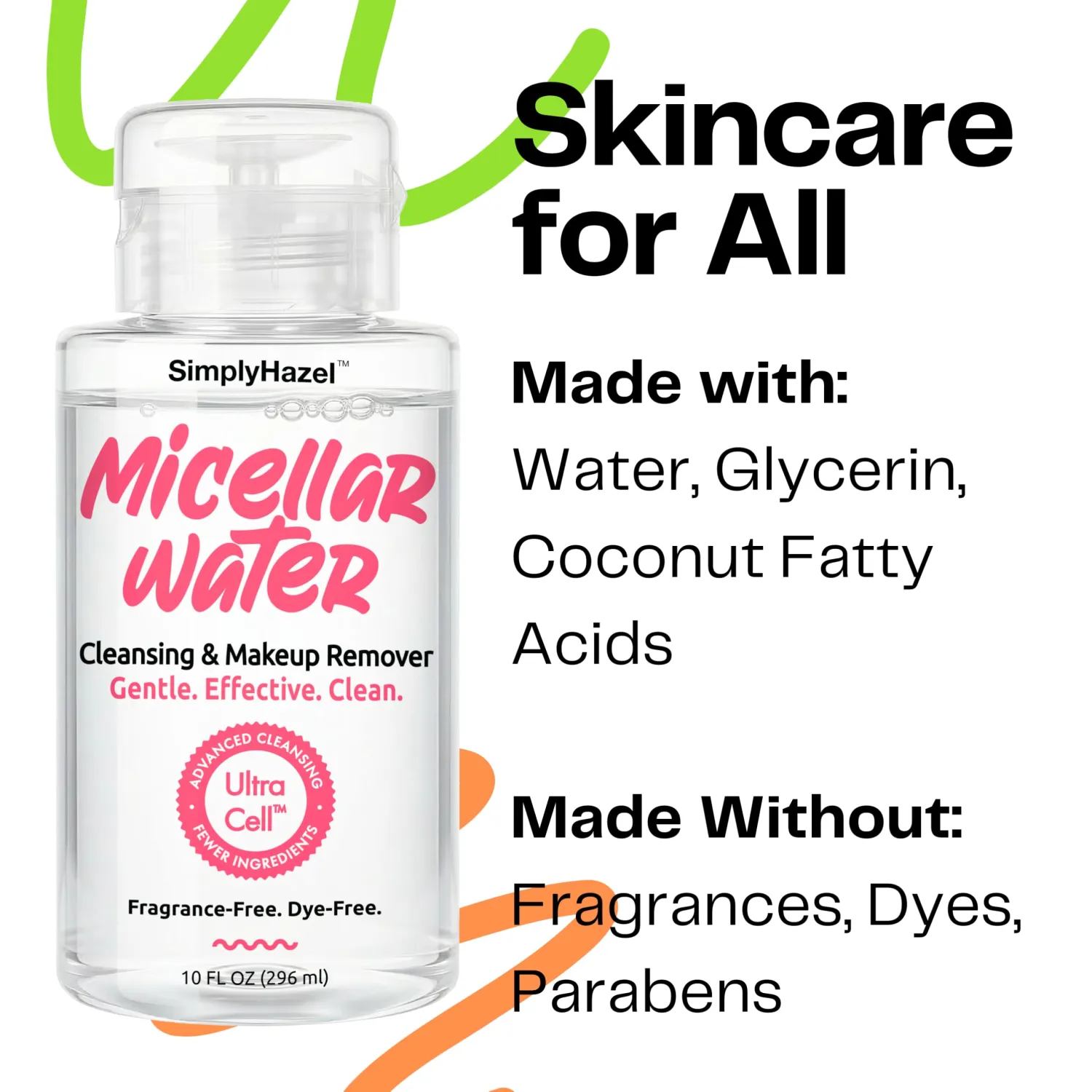 Micellar Water Makeup Remover Face Cleanser