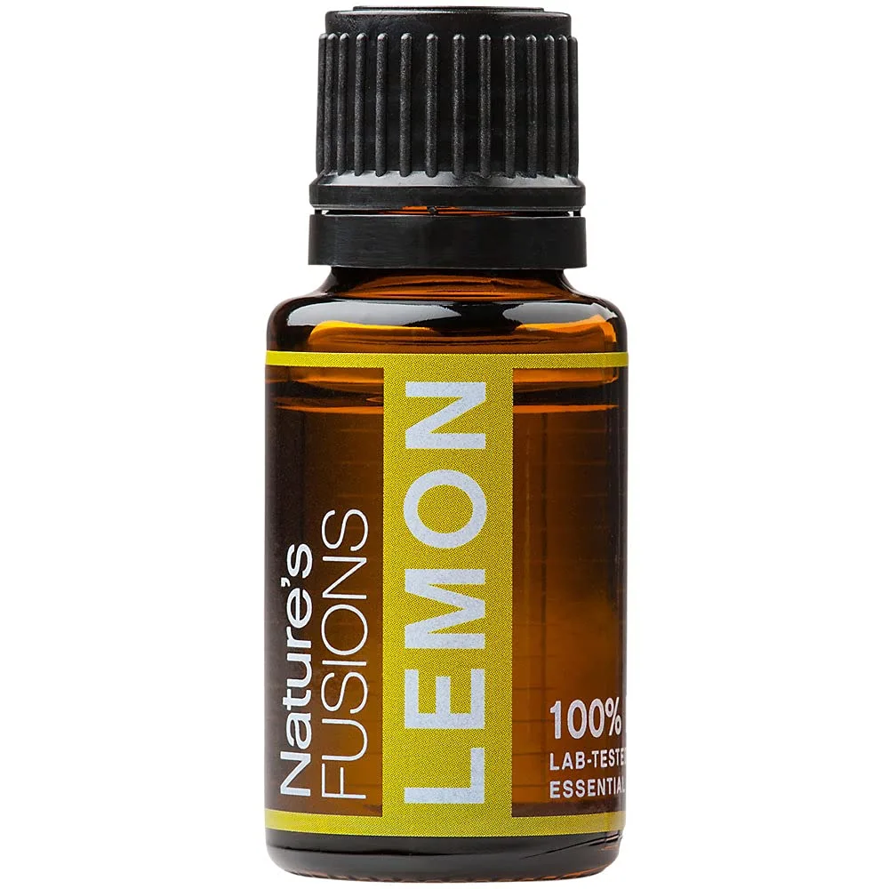 Nature's Fusions Lemon Essential Oil - 15ml