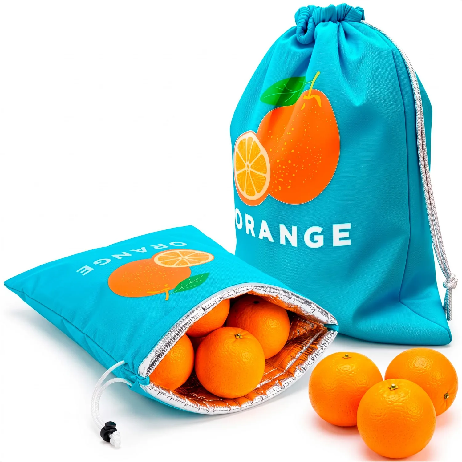 Citrus Produce Bag, 13.8 x 10.6 in, Reusable Fruit Storage Bags