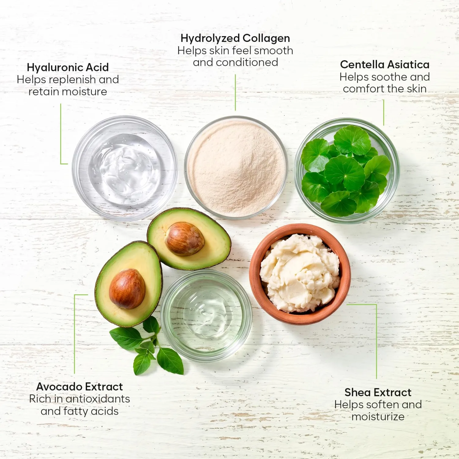 Under Eye Patches with Avocado and Collagen for Puffy Eyes, Dark Circles