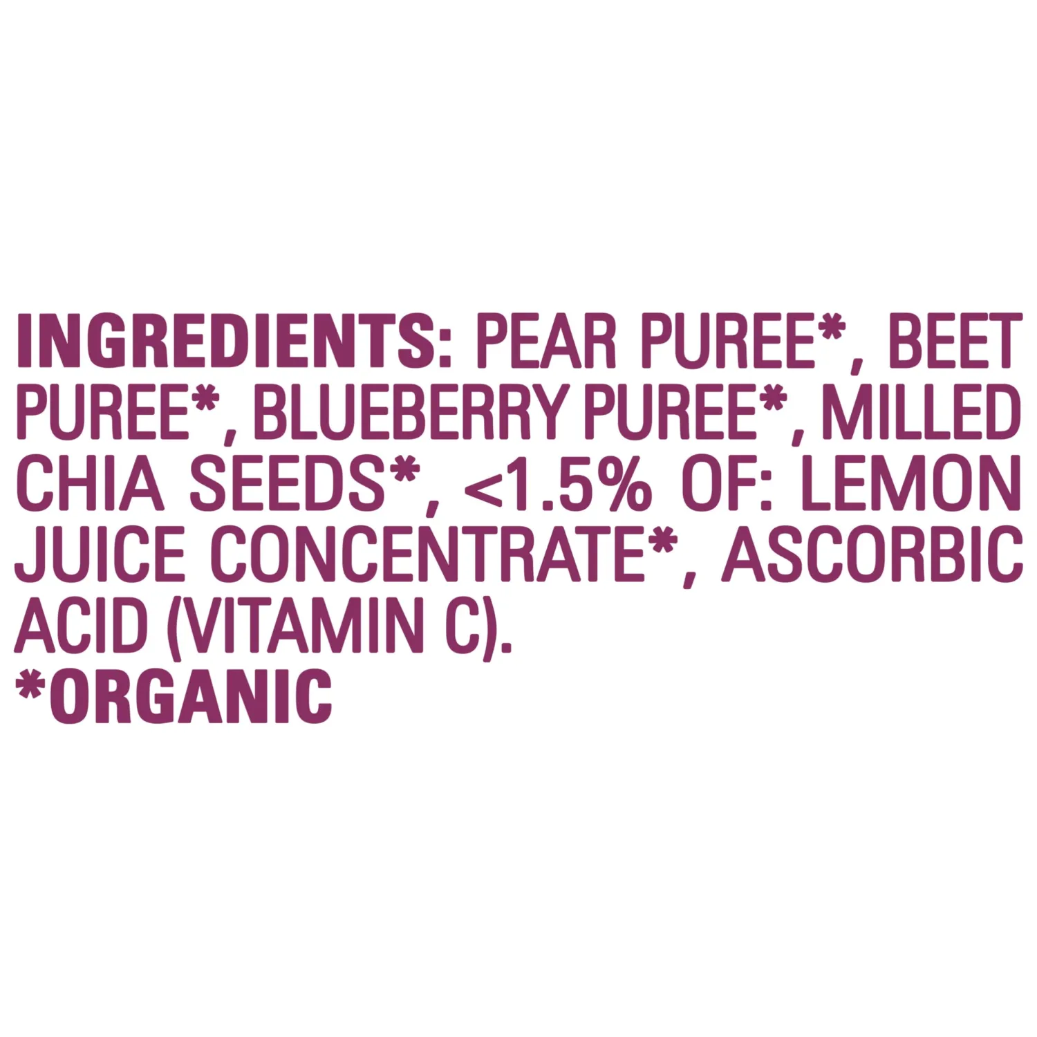 Happy Baby Blueberry, Pear, Beet, 4.22 Ounce