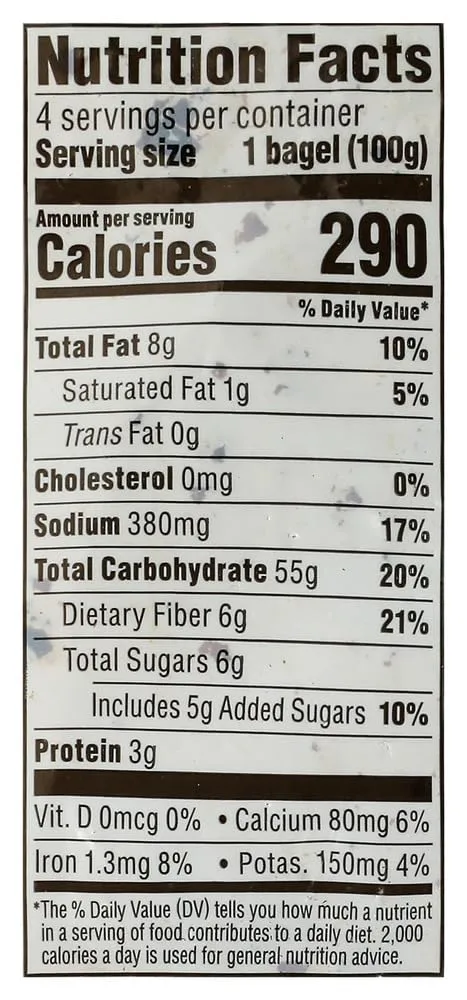 365 by Whole Foods Market Gluten-Free Everything Bagels, 4 Count, 14 Ounce, 14 OZ