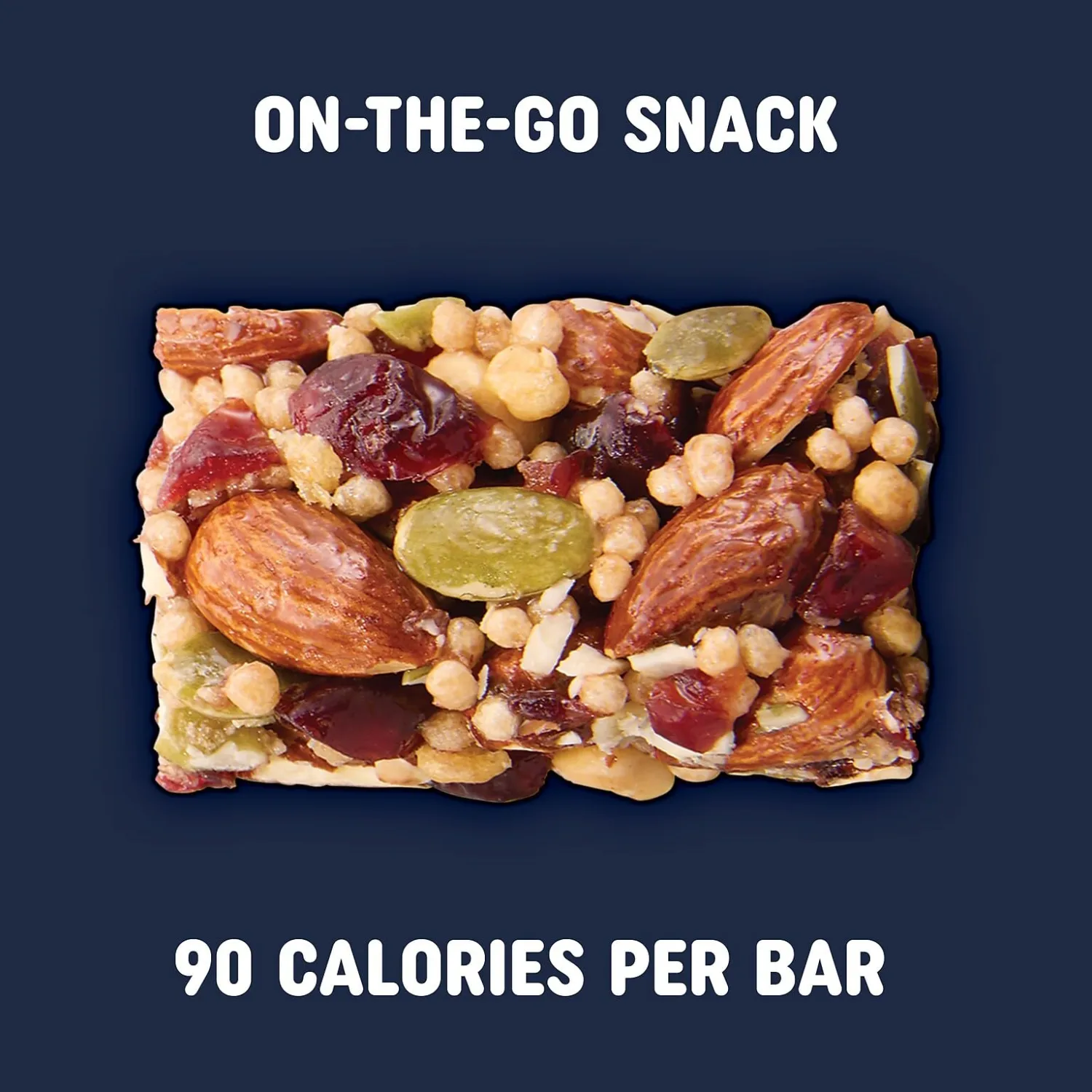 Pick Me Up Provisions Mini Cranberry Almond Nut Bar, 0.71 oz, 20/Bx