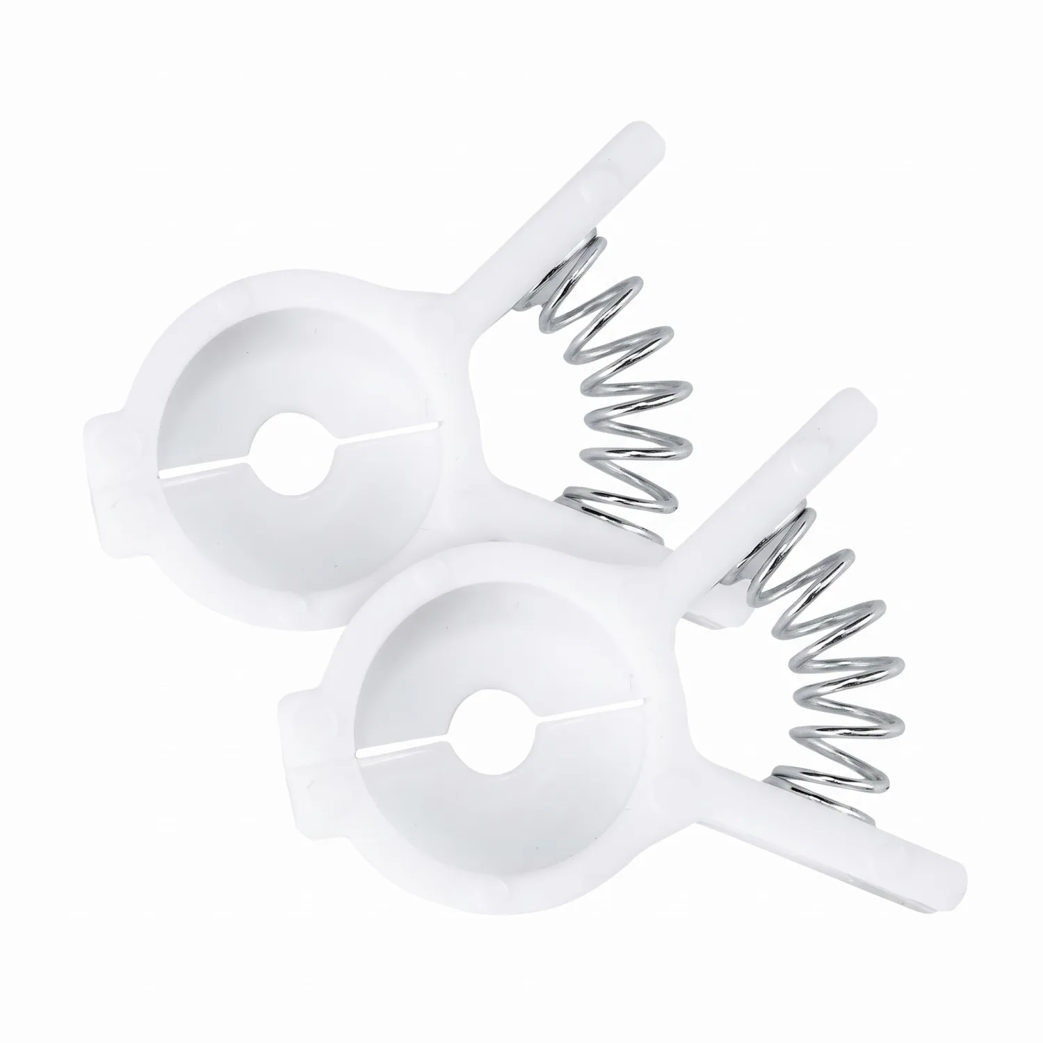 Chef Craft Select Plastic Bread and Bagel Clip, 6 Piece Set, White (Pack of 2)