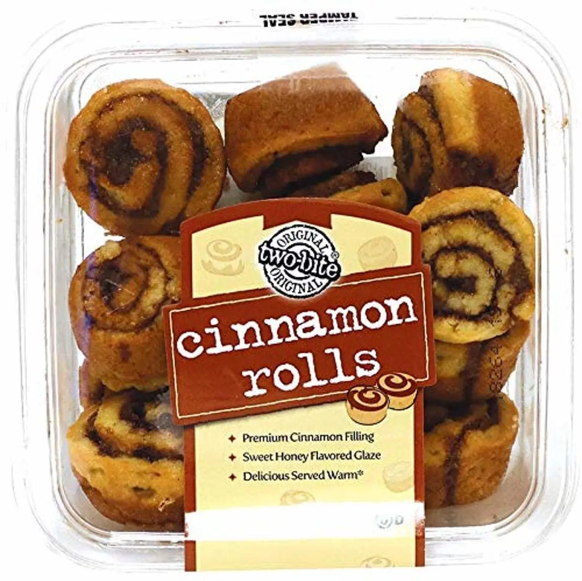 Two Bite Cinnamon Rolls Tub, 12 Oz (Frozen)
