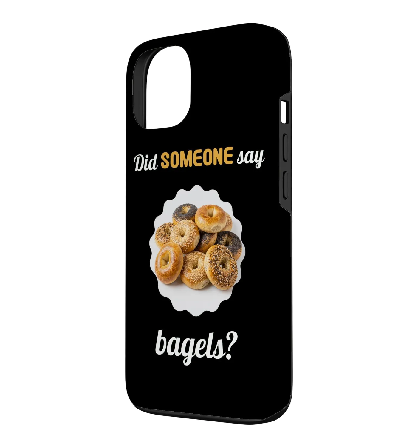 Bagels Funny Bagel Case for iPhone 13