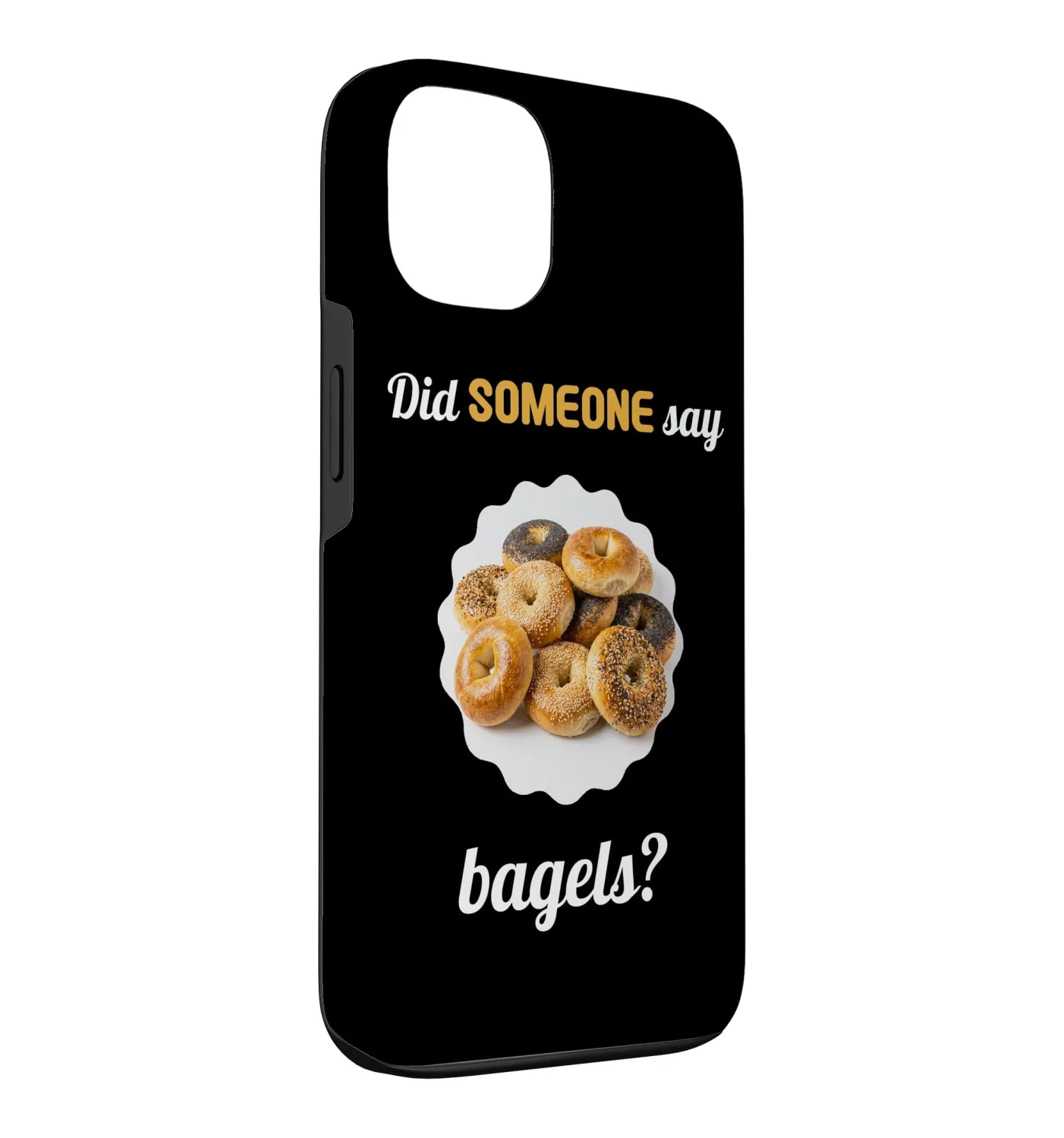 Bagels Funny Bagel Case for iPhone 13