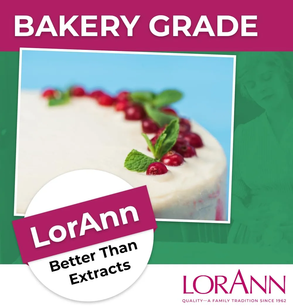 LorAnn Oils Peppermint Emulsion & Flavoring For Baking