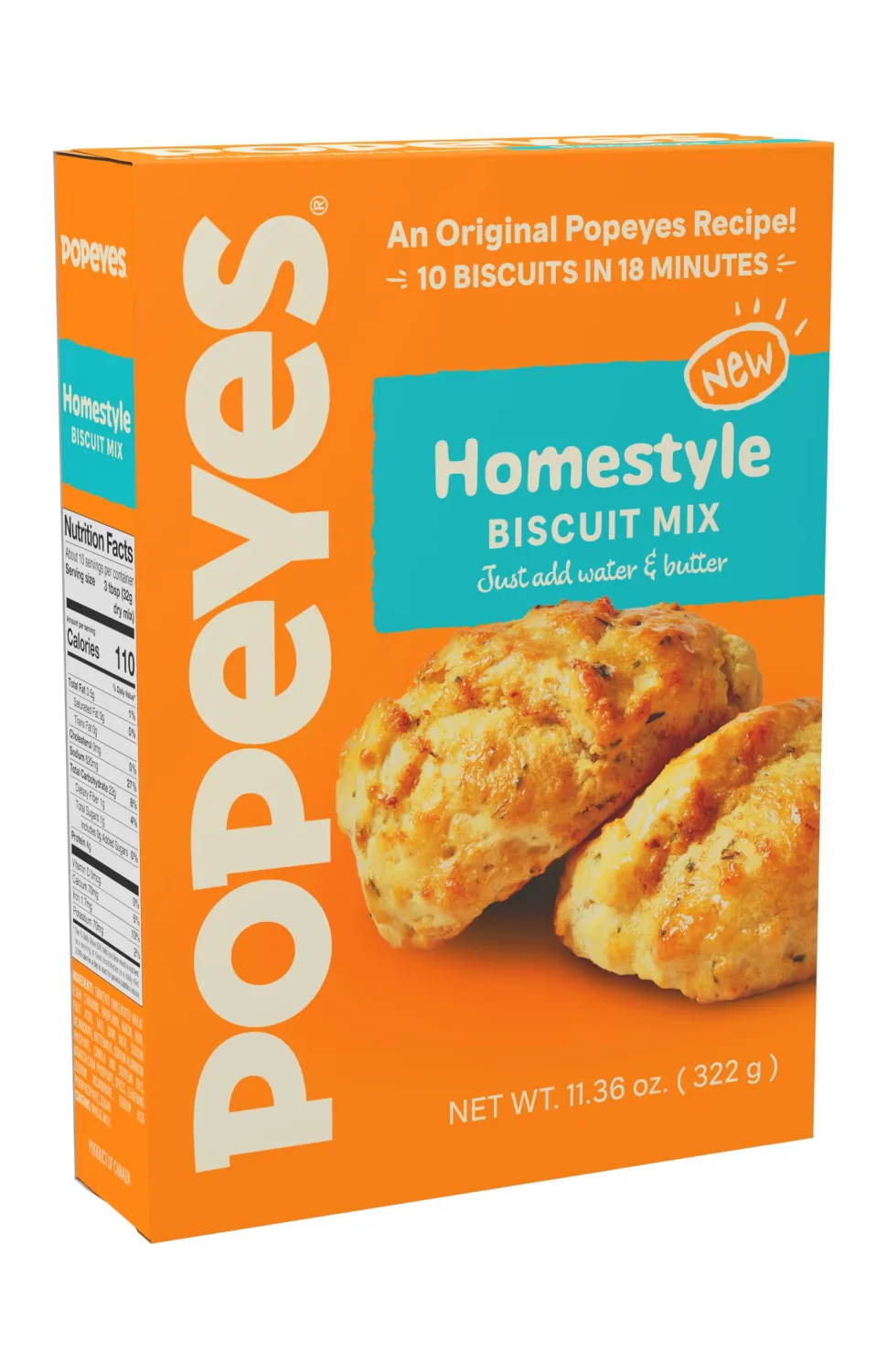 Popeyes Homestyle Biscuit Mix