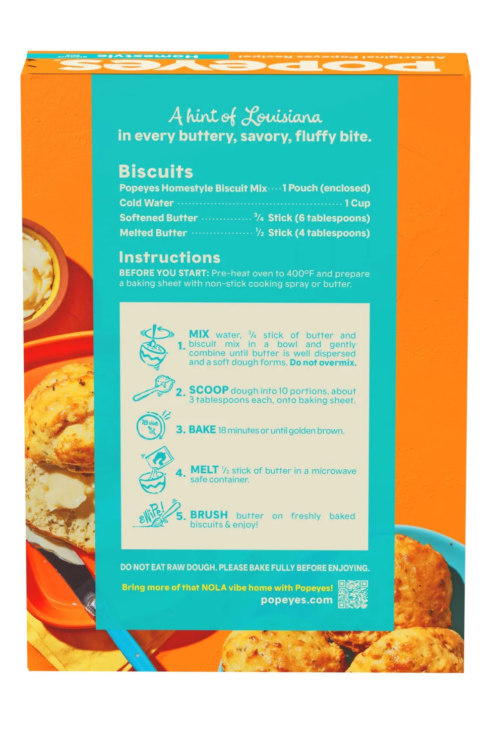 Popeyes Homestyle Biscuit Mix