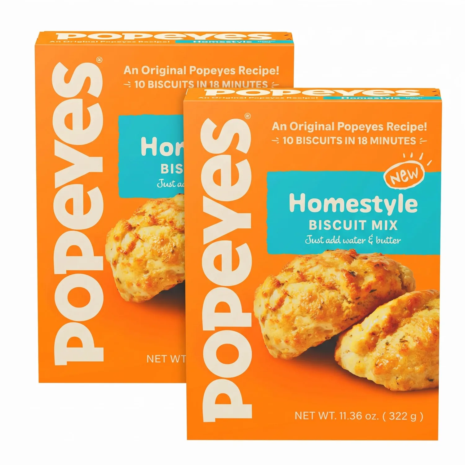Popeyes Homestyle Biscuit Mix (Pack of 2)