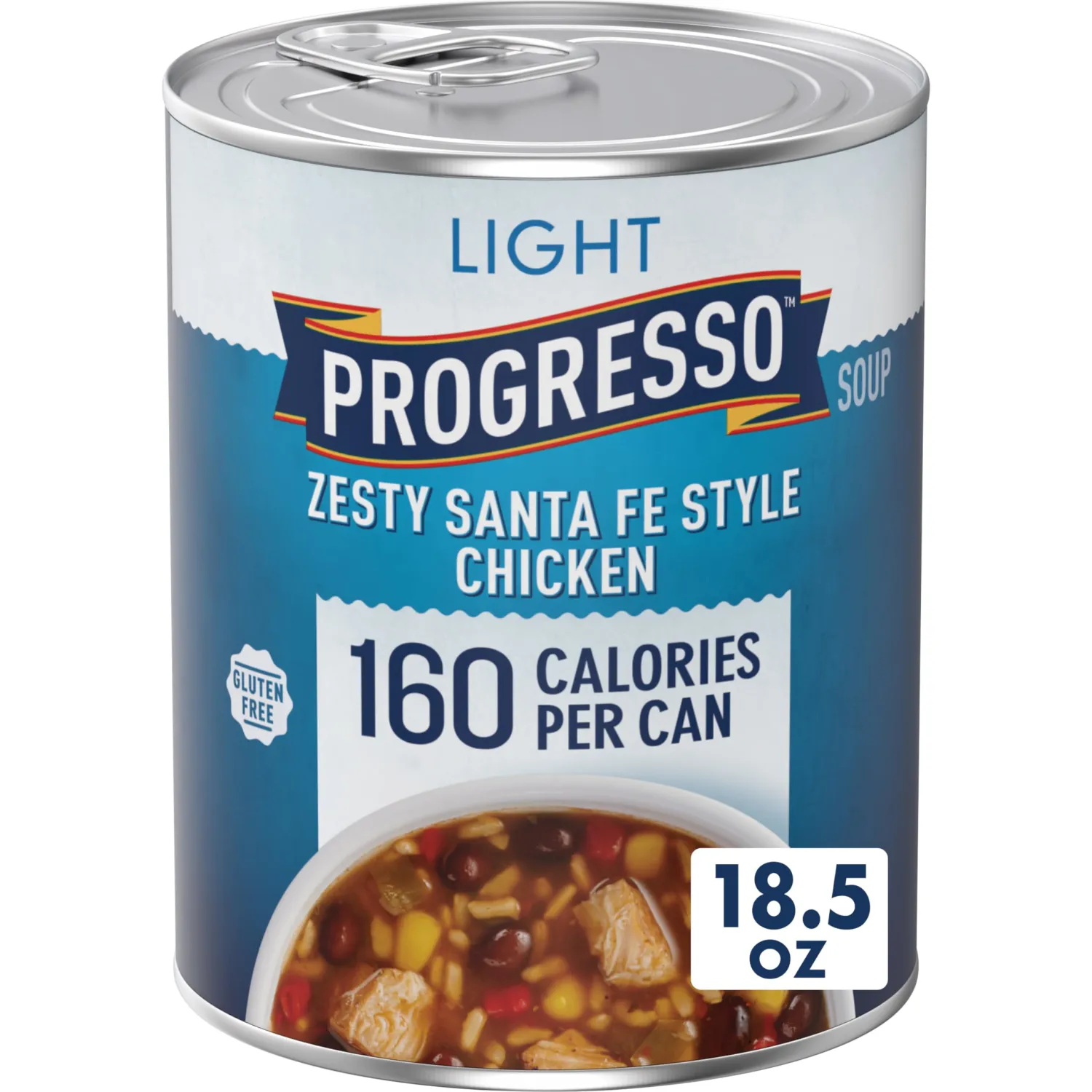 Progresso Light Zesty Santa Fe Style Chicken Soup, Gluten Free, 18.5 oz