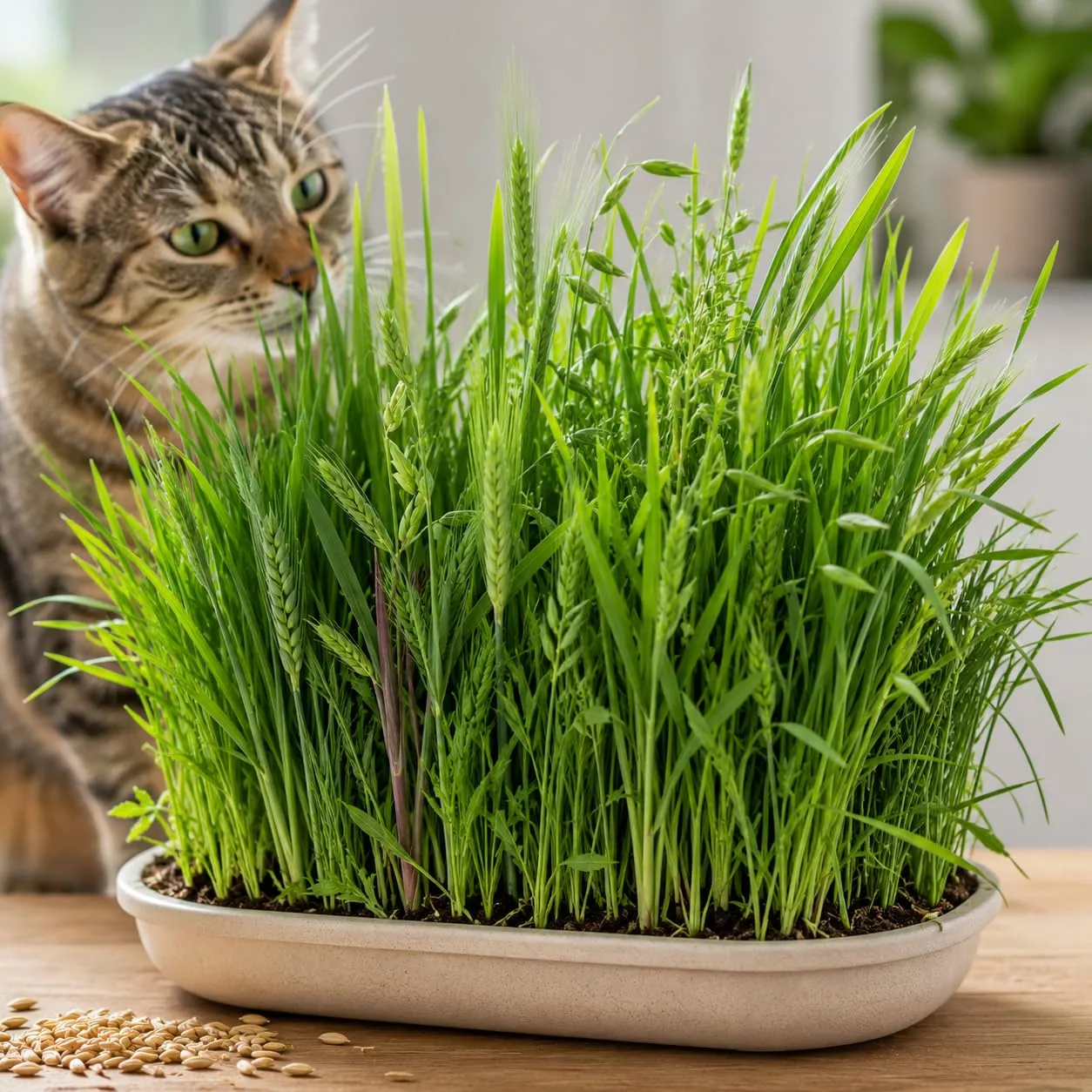 Cat Grass Mix Seeds – Pet Grass for Cats