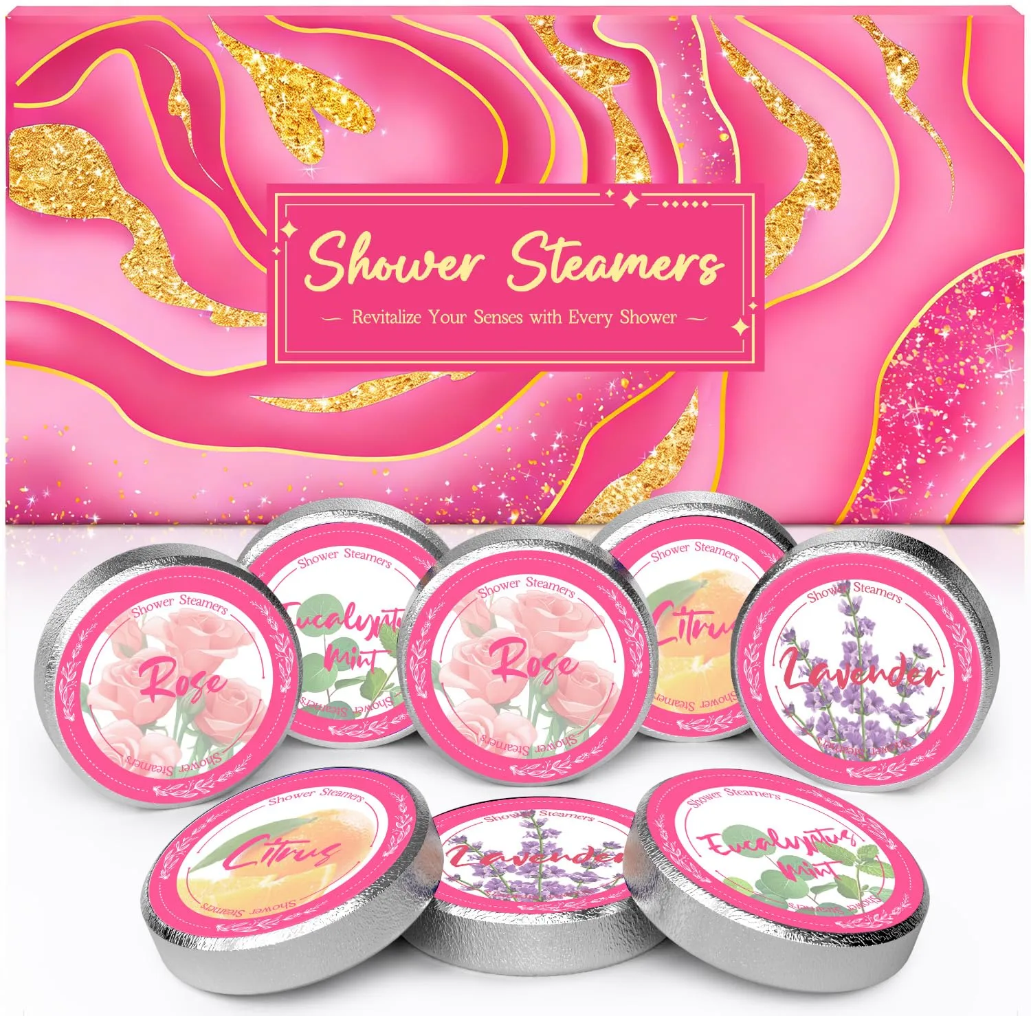 Shower Steamers Aromatherapy, Christmas Stocking Stuffers for Teen Girls