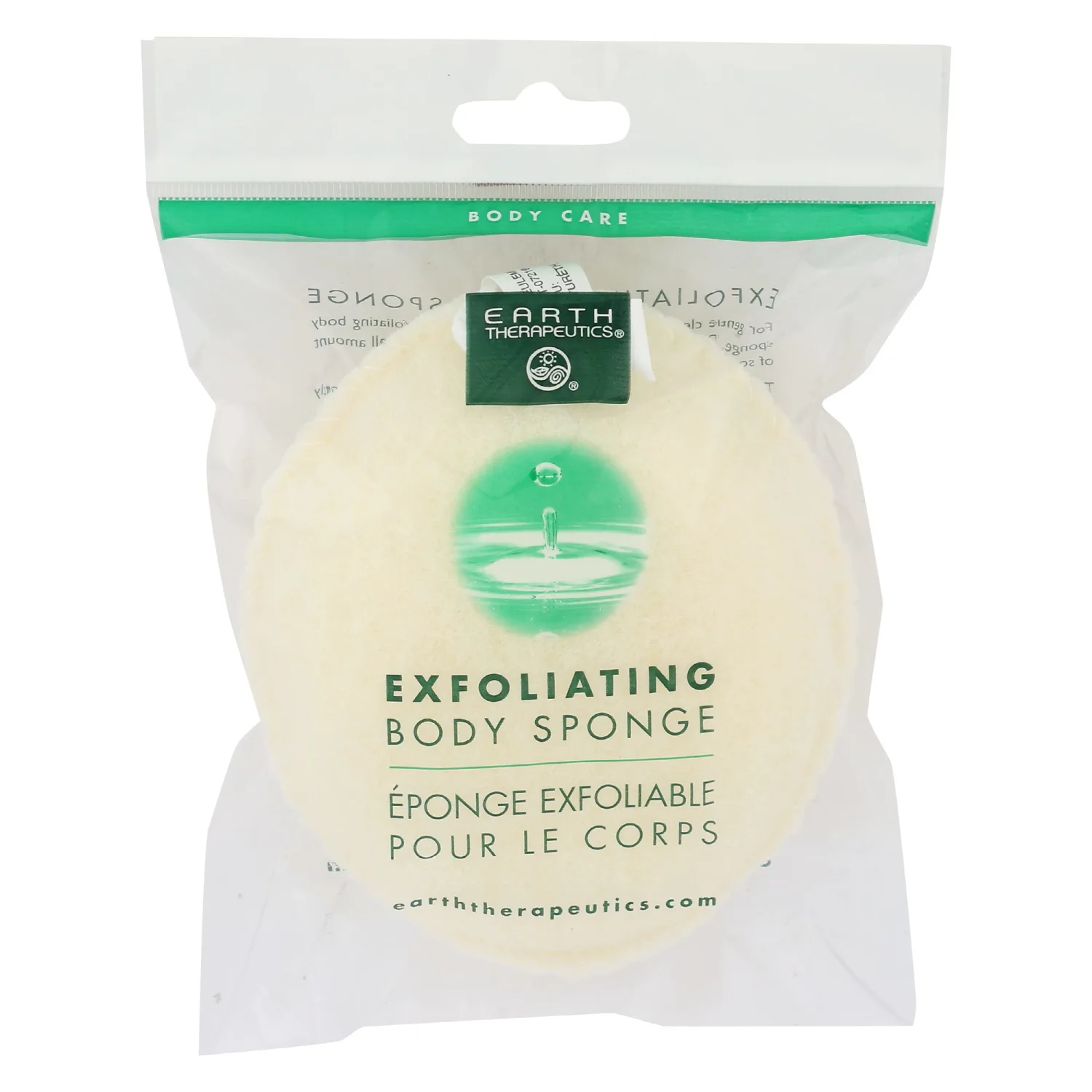 Earth Therapeutics Exfoliating Body Sponge, 1 EA
