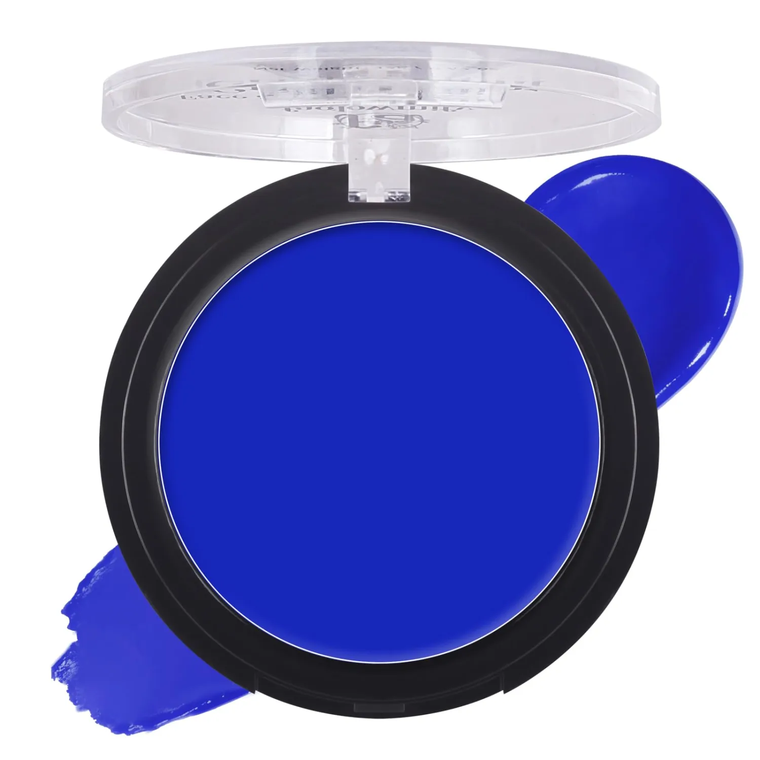 Blue Cream Face Body Painting Foundation, Royal Blue Oil Based Face Paint for Smurf Mystique Cosplay Avatar Makeup,Dark Blue Waterproof Halloween SFX Makeup, Cosplay, Theme Parties