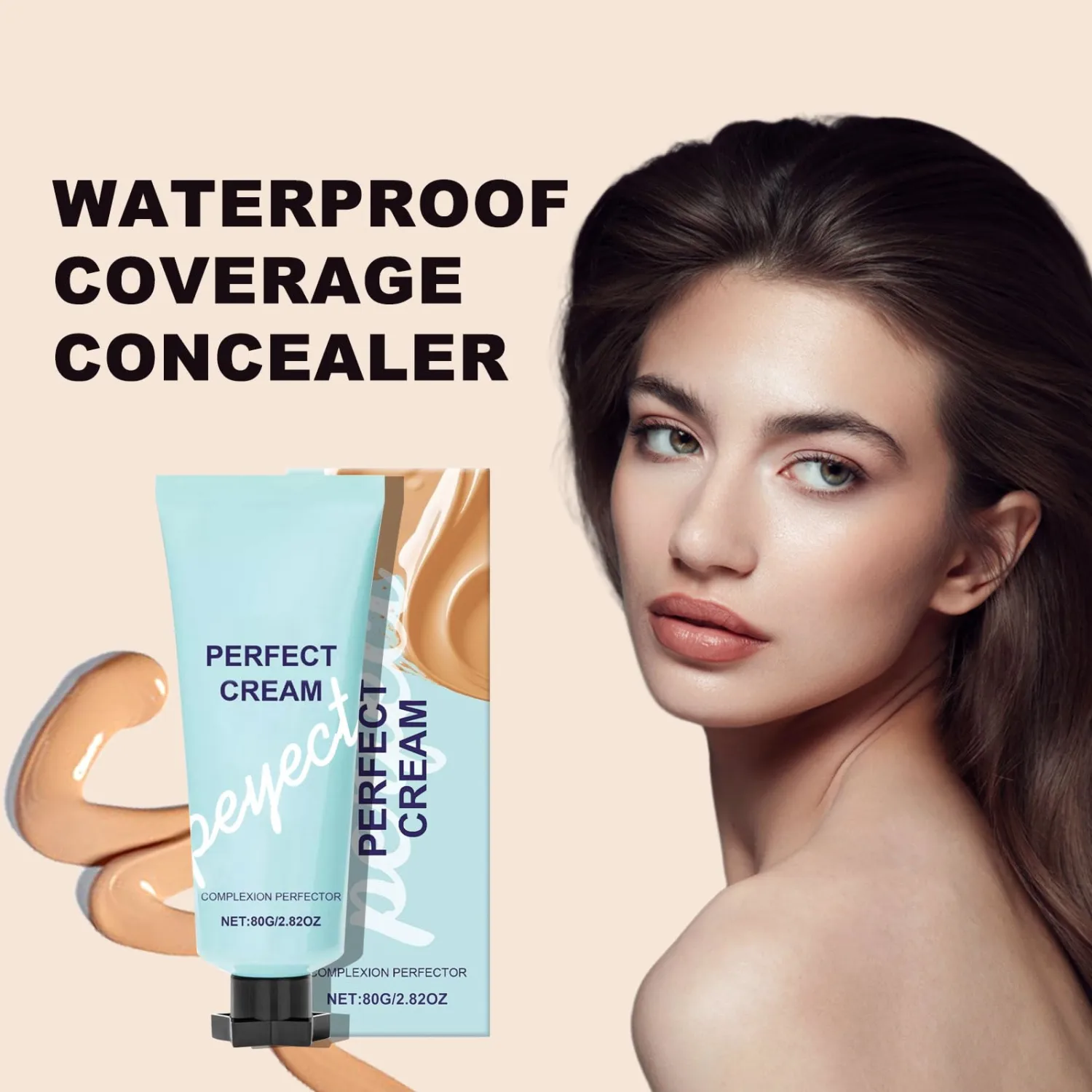 Body Coverage Perfector, Waterproof Body Makeup & Tattoo Cover Up Concealer