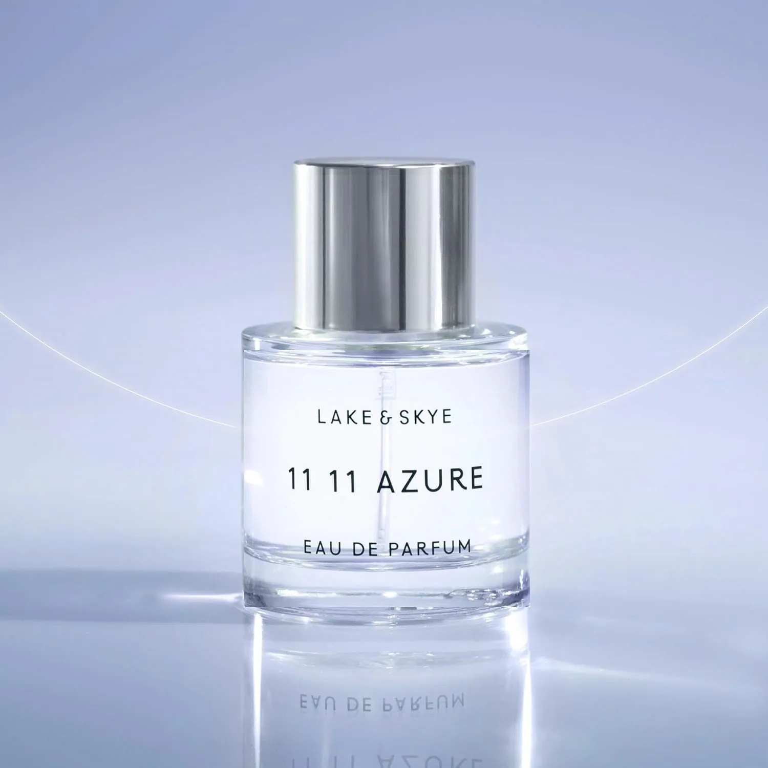 Lake & Skye 11 11 Azure Eau de Parfum Sample 0.06 fl oz (2ml) - Aquatic, Floral, Skin Musk, Clean, Vegan, Paraben-Free, Cruelty-Free