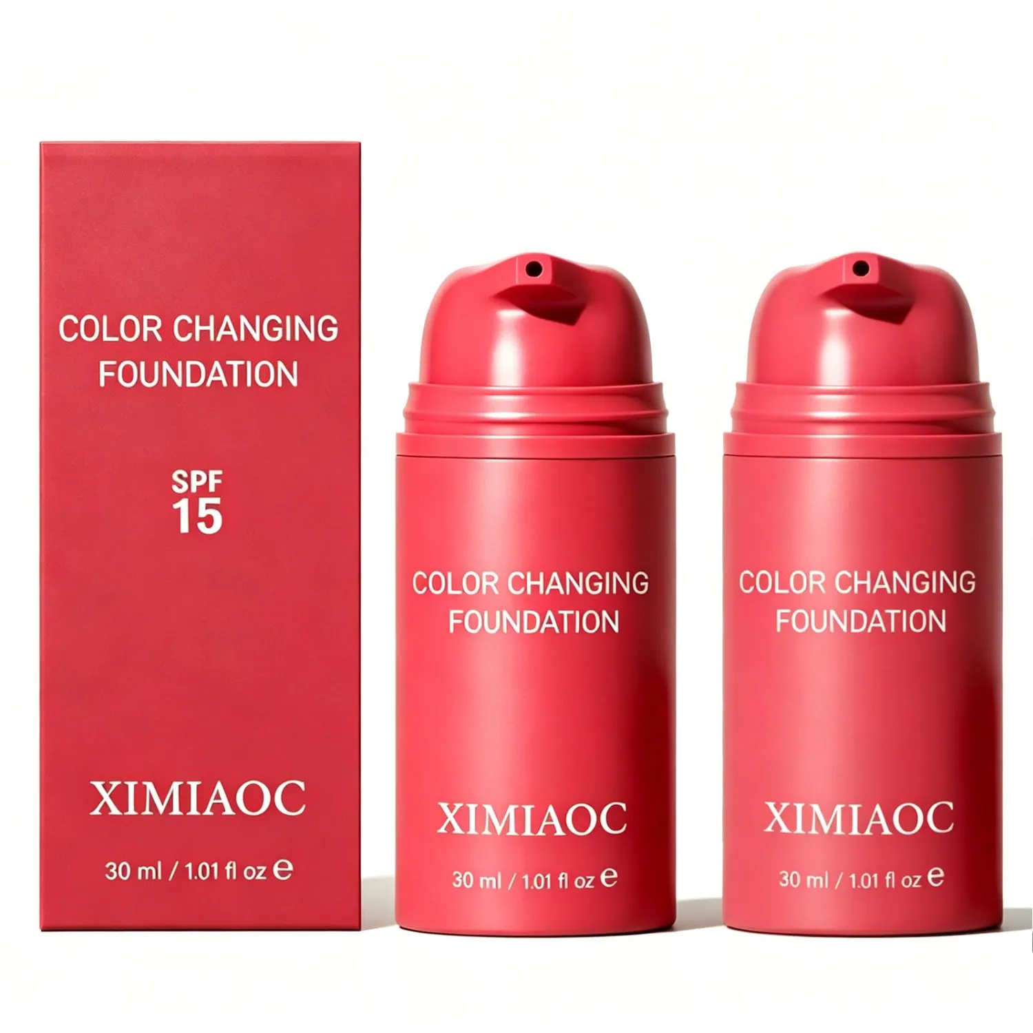 Color Changing Foundation, 2pc
