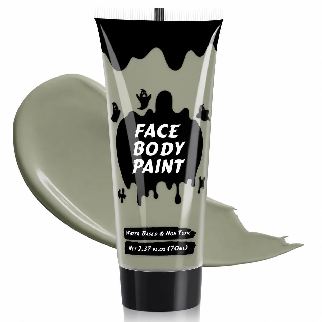 Zombie Flesh Cream Face Body Paint,Full-Coverage Washable 2.37Oz Large Tube