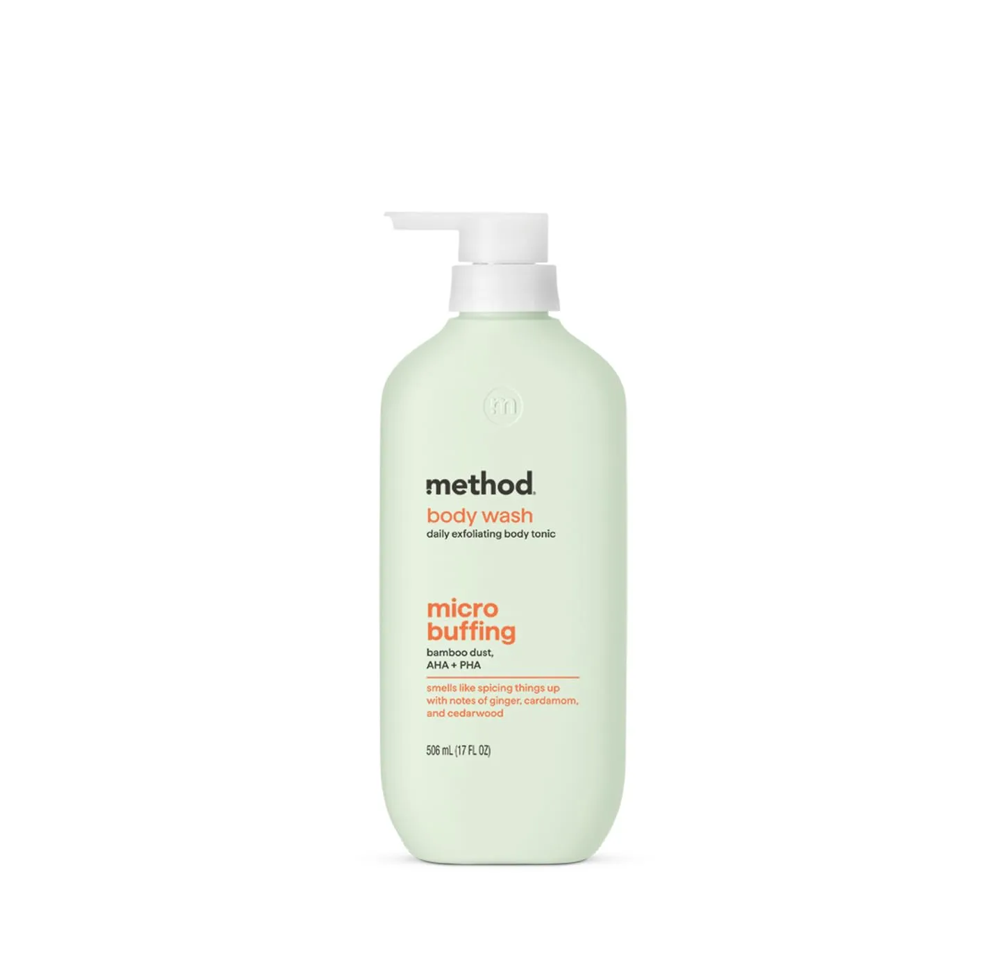 method Exfoliating Body Wash, Micro Buffing, 17 fl oz
