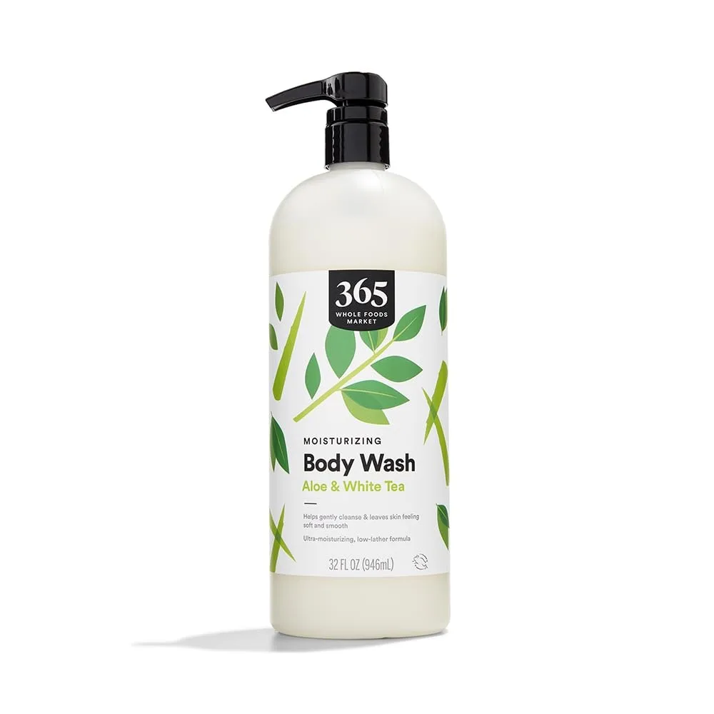 365 by Whole Foods Market, Body Wash Moisturizing Aloe & White Tea, 32 Fl Oz